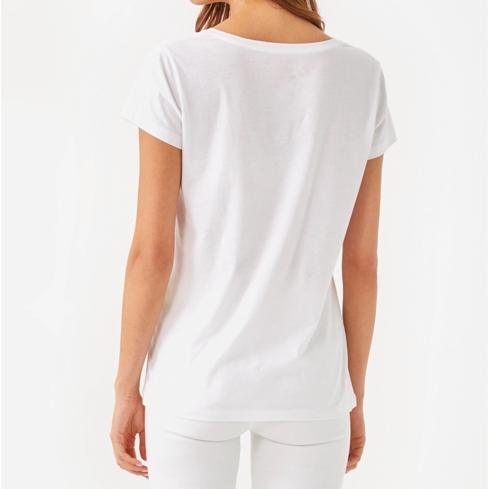 Lilly Pulitzer White Meredith Tee - Picture 4 of 7